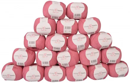 Infinity Hearts Rose 8/4 Lankapakkaus Yksivärinen 29 Antiikkiroosa - 20 kpl - Infinity Hearts Rose 8/4 Lankapakkaus Yksivärinen 29 Antiikkiroosa - 20 kpl