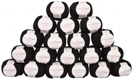 Infinity Hearts Rose 8/4 Lankapakkaus Yksivärinen 01 Musta - 20 kpl - Infinity Hearts Rose 8/4 Lankapakkaus Yksivärinen 01 Musta - 20 kpl