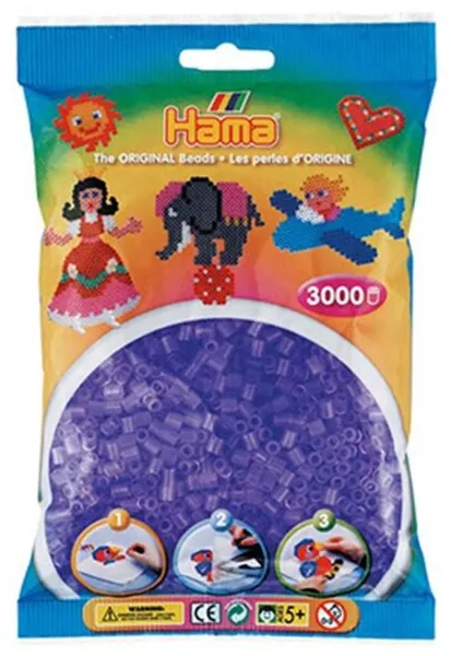 HAMA Midi Helmet 3000 kpl Läpinäkyvä Liila - 0174